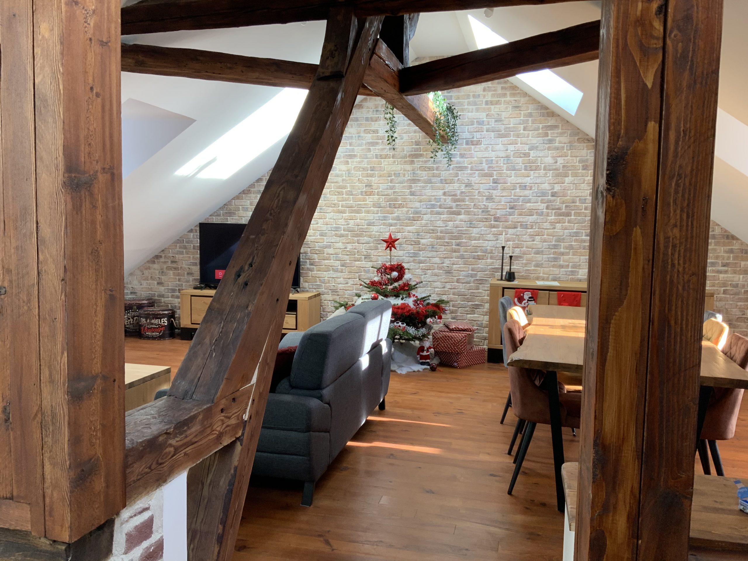 Aménagement d'un appartement sous combles